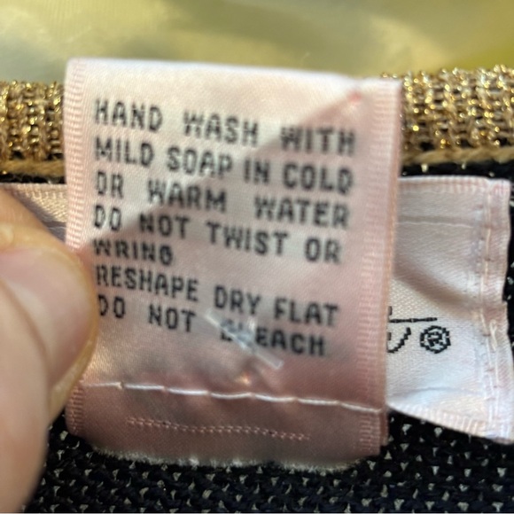 Vintage Jaclyn Smith Black Embellished Cardigan, Size Small - Picture 13 of 13